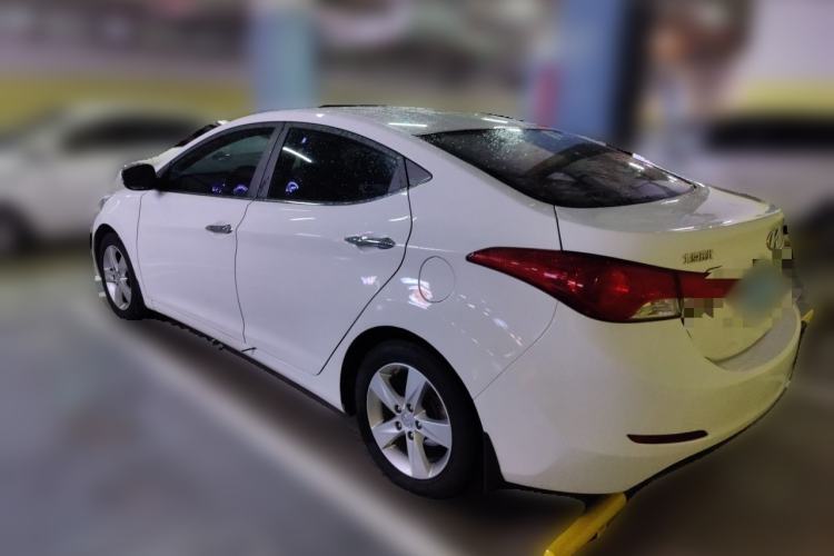 Used Hyundai Elantra (5th Generation / Langdong) 2012 1.6L Manual Leading Model Rear Left 45 Deg