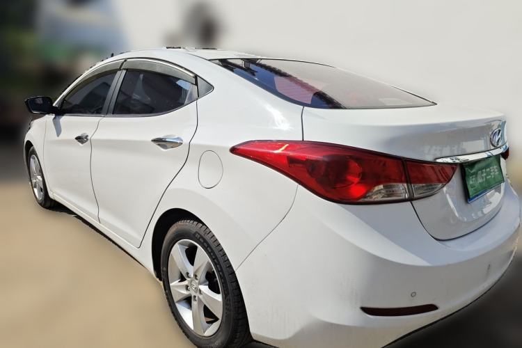 Used Hyundai Elantra (5th Generation / Langdong) 2012 1.6L Automatic Leading Model Rear Left 45 Deg