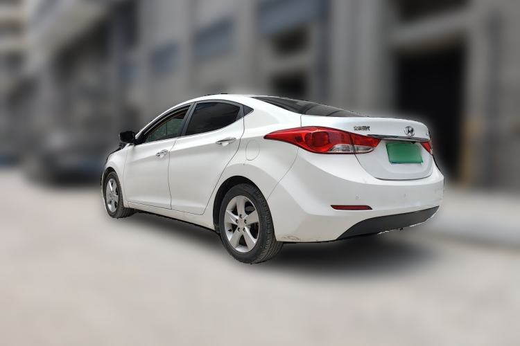 Used Hyundai Elantra (5th Generation / Langdong) 2012 1.6L Automatic Leading Model Rear Left 45 Deg