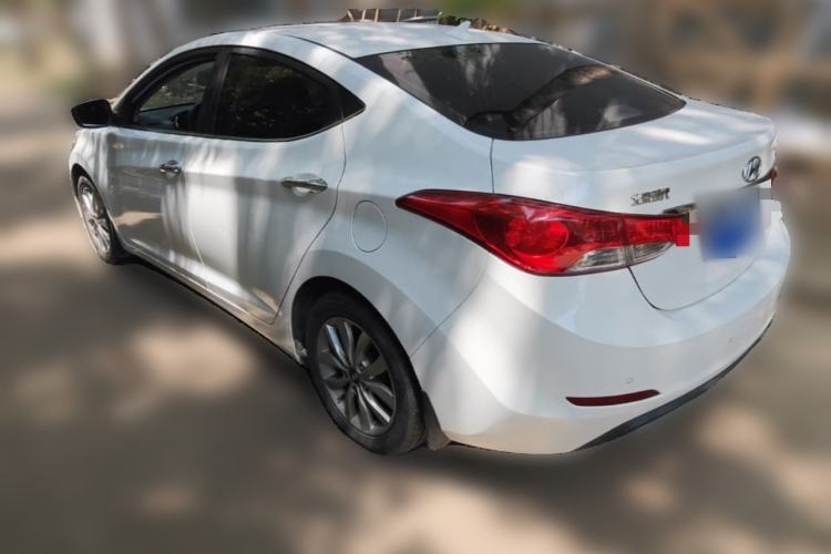 Used Hyundai Elantra (5th Generation / Langdong) 2012 1.6L Manual Leading Model Rear Left 45 Deg