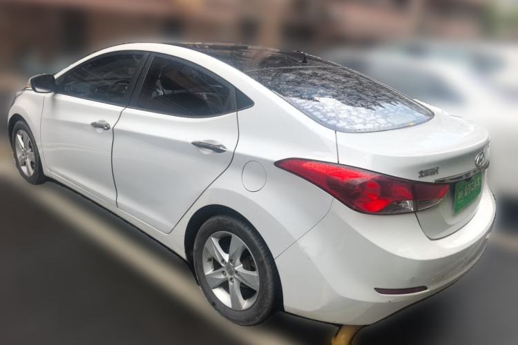 Used Hyundai Elantra (5th Generation / Langdong) 2012 1.6L Automatic Leading Model Rear Left 45 Deg
