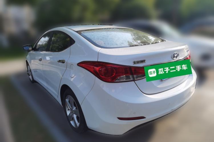 Used Hyundai Elantra (5th Generation / Langdong) 2012 1.6L Manual Leading Model Rear Left 45 Deg