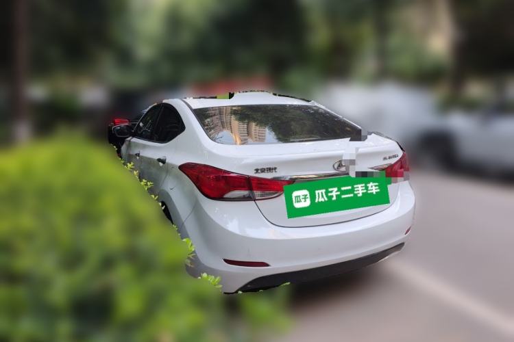 Used Hyundai Elantra (5th Generation / Langdong) 2012 1.6L Automatic Fashion Edition Rear Left 45 Deg