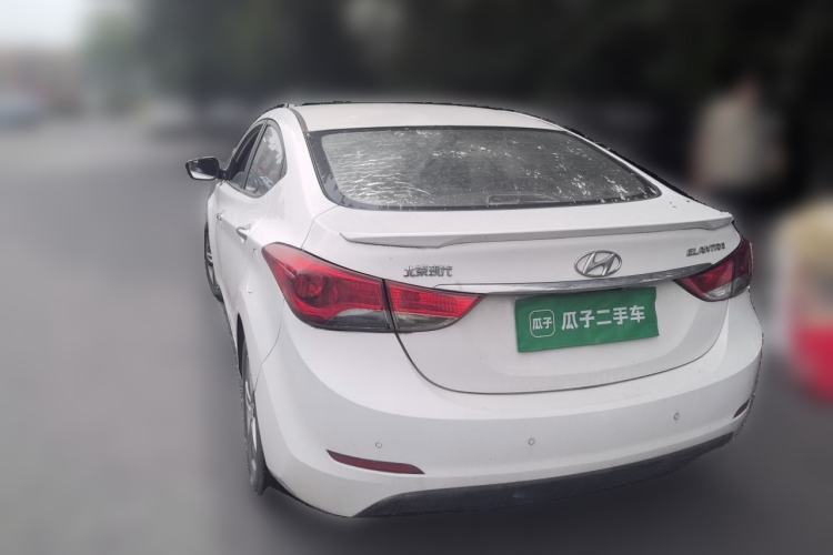 Used Hyundai Elantra (5th Generation / Langdong) 2012 1.6L Manual Leading Model Rear Left 45 Deg