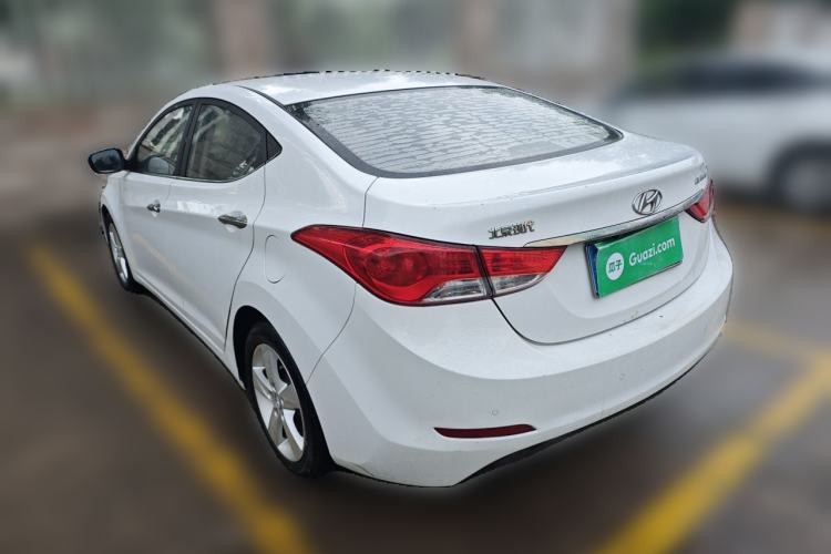 Used Hyundai Elantra (5th Generation / Langdong) 2012 1.6L Automatic Leading Model Rear Left 45 Deg