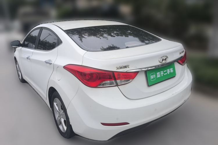 Used Hyundai Elantra (5th Generation / Langdong) 2012 1.6L Manual Leading Model Rear Left 45 Deg