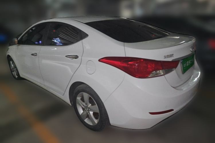 Used Hyundai Elantra (5th Generation / Langdong) 2012 1.6L Manual Leading Model Rear Left 45 Deg