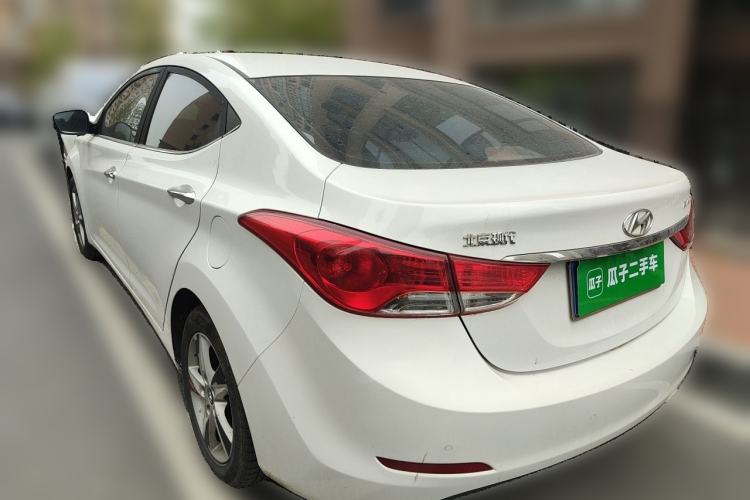 Used Hyundai Elantra (5th Generation / Langdong) 2012 1.6L Manual Leading Model Rear Left 45 Deg