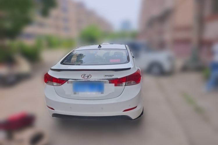 Used Hyundai Elantra (5th Generation / Langdong) 2012 1.6L Manual Leading Model Rear Left 45 Deg