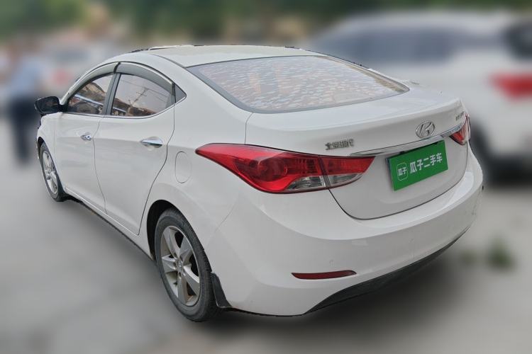 Used Hyundai Elantra (5th Generation / Langdong) 2012 1.6L Manual Leading Model Rear Left 45 Deg