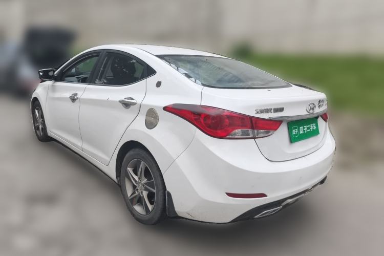 Used Hyundai Elantra (5th Generation / Langdong) 2012 1.6L Manual Leading Model Rear Left 45 Deg