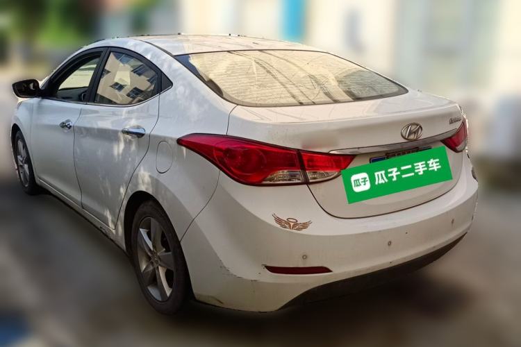 Used Hyundai Elantra (5th Generation / Langdong) 2012 1.6L Manual Leading Model Rear Left 45 Deg
