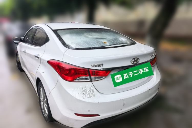 Used Hyundai Elantra (5th Generation / Langdong) 2012 1.6L Manual Leading Model Rear Left 45 Deg