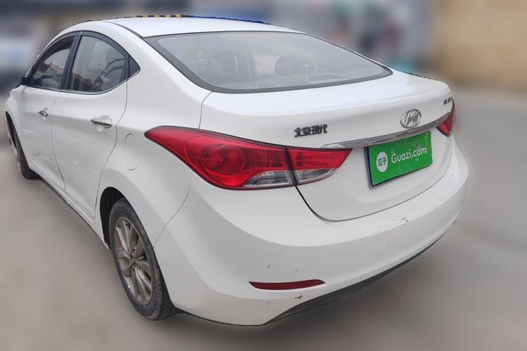 Used Hyundai Elantra (5th Generation / Langdong) 2012 1.6L Manual Leading Model Rear Left 45 Deg