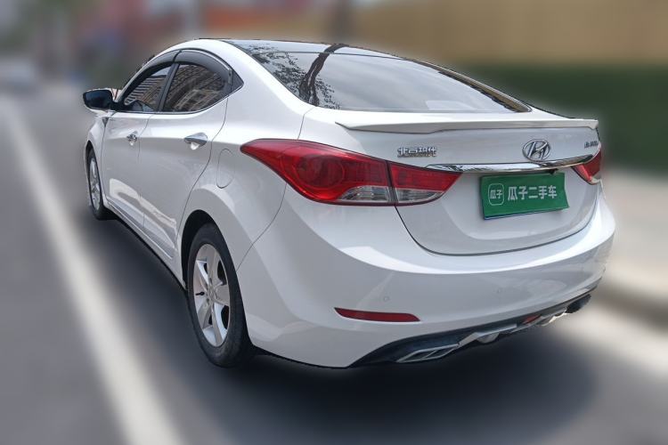 Used Hyundai Elantra (5th Generation / Langdong) 2012 1.6L Automatic Prestige Model Rear Left 45 Deg