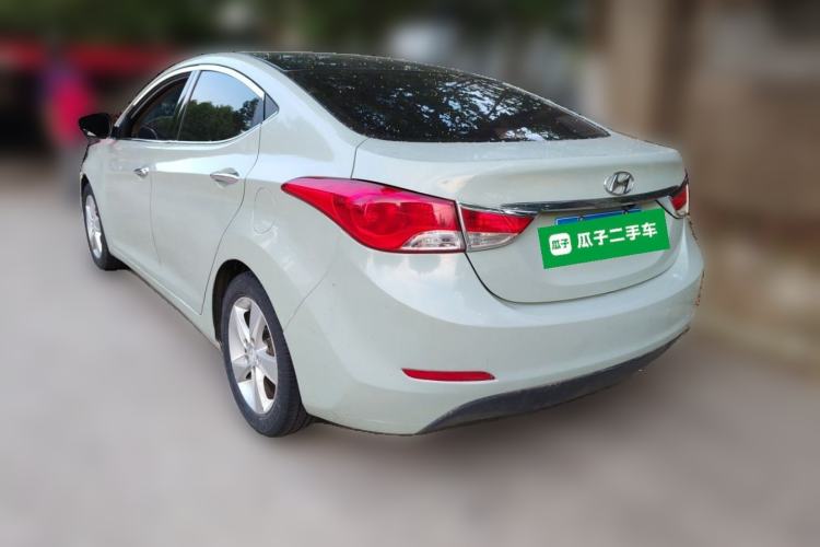Used Hyundai Elantra (5th Generation / Langdong) 2012 1.6L Automatic Prestige Model Rear Left 45 Deg