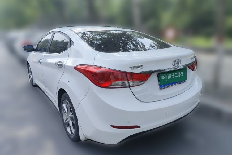 Used Hyundai Elantra (5th Generation / Langdong) 2012 1.6L Automatic Prestige Model Rear Left 45 Deg