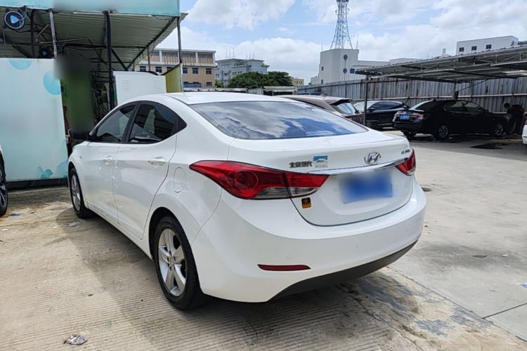Used Hyundai Elantra (5th Generation / Langdong) 2012 1.6L Automatic Fashion Edition Rear Left 45 Deg