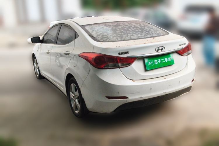 Used Hyundai Elantra (5th Generation / Langdong) 2012 1.6L Automatic Fashion Edition Rear Left 45 Deg