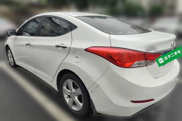 Used Hyundai Elantra (5th Generation / Langdong) 2012 1.6L Automatic Prestige Model Rear Left 45 Deg