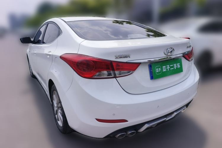 Used Hyundai Elantra (5th Generation / Langdong) 2012 1.6L Automatic Fashion Edition Rear Left 45 Deg