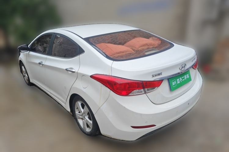 Used Hyundai Elantra (5th Generation / Langdong) 2012 1.6L Manual Leading Model Rear Left 45 Deg