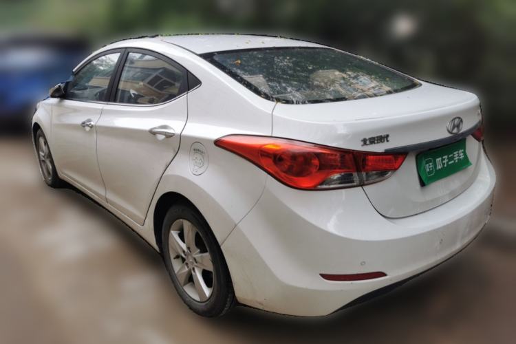 Used Hyundai Elantra (5th Generation / Langdong) 2012 1.6L Manual Leading Model Rear Left 45 Deg