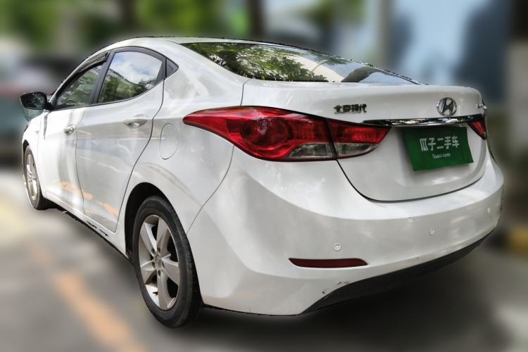Used Hyundai Elantra (5th Generation / Langdong) 2012 1.6L Manual Fashion Edition Rear Left 45 Deg