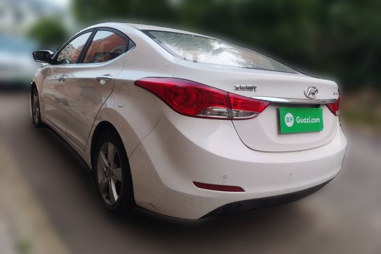 Used Hyundai Elantra (5th Generation / Langdong) 2012 1.6L Manual Leading Model Rear Left 45 Deg