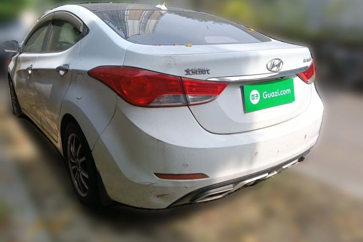 Used Hyundai Elantra (5th Generation / Langdong) 2012 1.6L Automatic Prestige Model Rear Left 45 Deg