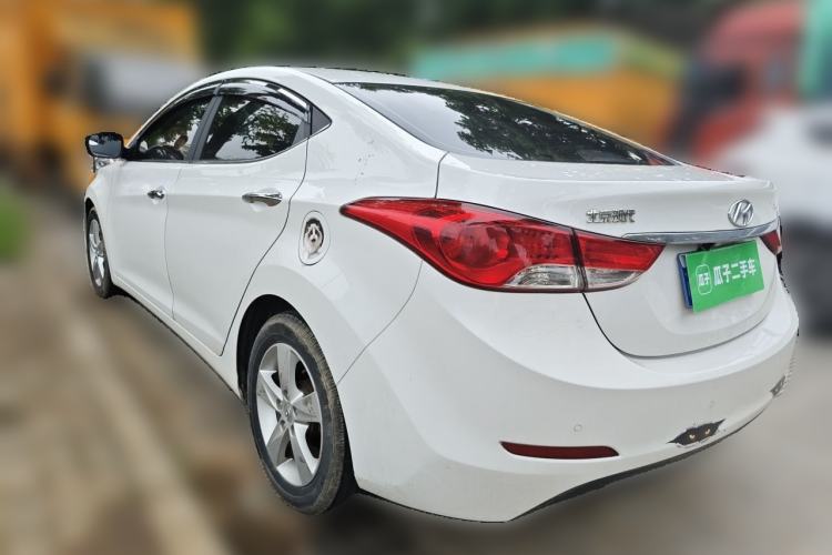 Used Hyundai Elantra (5th Generation / Langdong) 2012 1.6L Manual Leading Model Rear Left 45 Deg