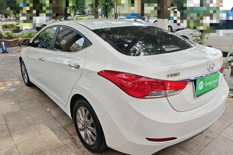 Used Hyundai Elantra (5th Generation / Langdong) 2012 1.6L Manual Leading Model Rear Left 45 Deg