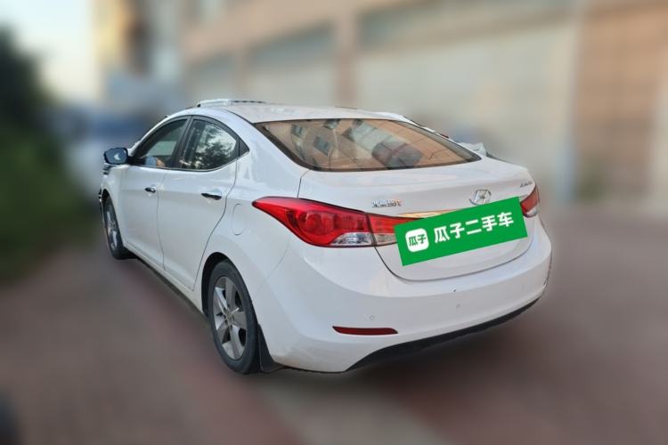 Used Hyundai Elantra (5th Generation / Langdong) 2012 1.6L Manual Leading Model Rear Left 45 Deg