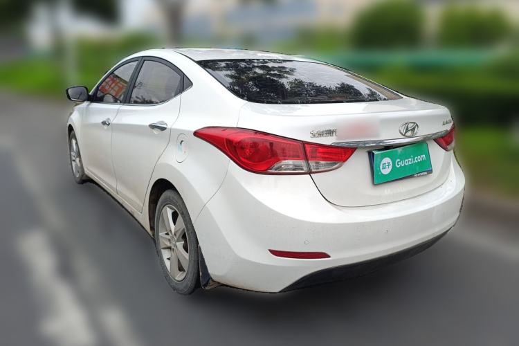 Used Hyundai Elantra (5th Generation / Langdong) 2012 1.6L Automatic Leading Model Rear Left 45 Deg