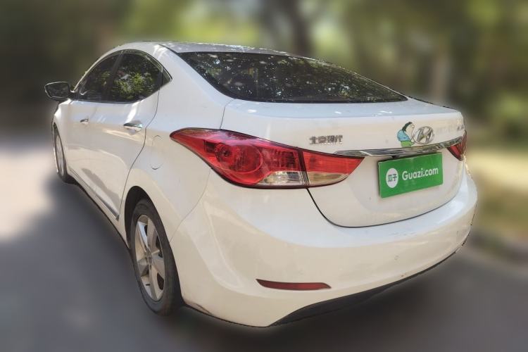 Used Hyundai Elantra (5th Generation / Langdong) 2012 1.6L Automatic Leading Model Rear Left 45 Deg