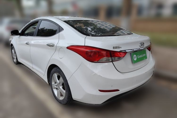 Used Hyundai Elantra (5th Generation / Langdong) 2012 1.6L Manual Leading Model Rear Left 45 Deg