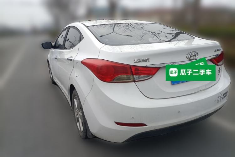 Used Hyundai Elantra (5th Generation / Langdong) 2012 1.6L Automatic Leading Model Rear Left 45 Deg