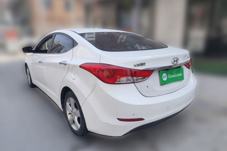 Used Hyundai Elantra (5th Generation / Langdong) 2012 1.6L Automatic Leading Model Rear Left 45 Deg