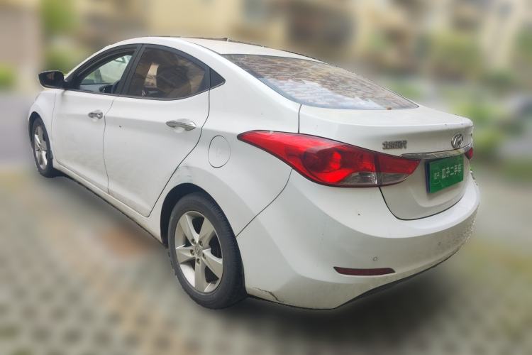 Used Hyundai Elantra (5th Generation / Langdong) 2012 1.6L Manual Leading Model Rear Left 45 Deg