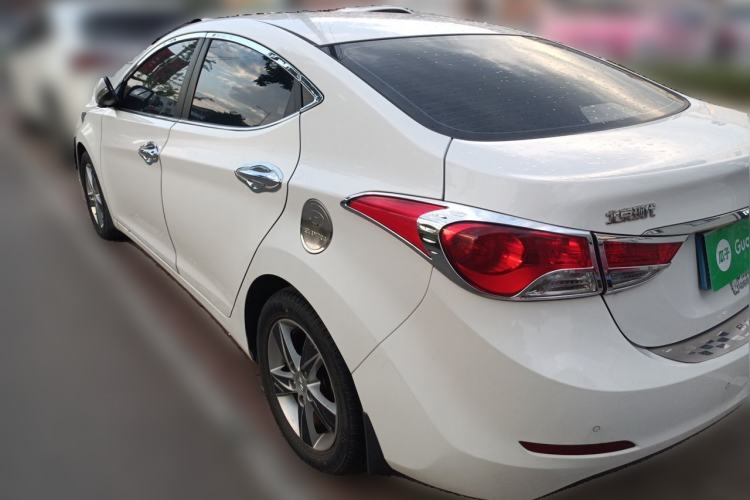 Used Hyundai Elantra (5th Generation / Langdong) 2012 1.6L Manual Leading Model Rear Left 45 Deg