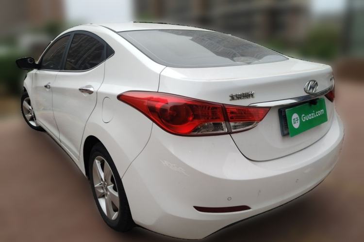 Used Hyundai Elantra (5th Generation / Langdong) 2012 1.6L Manual Leading Model Rear Left 45 Deg