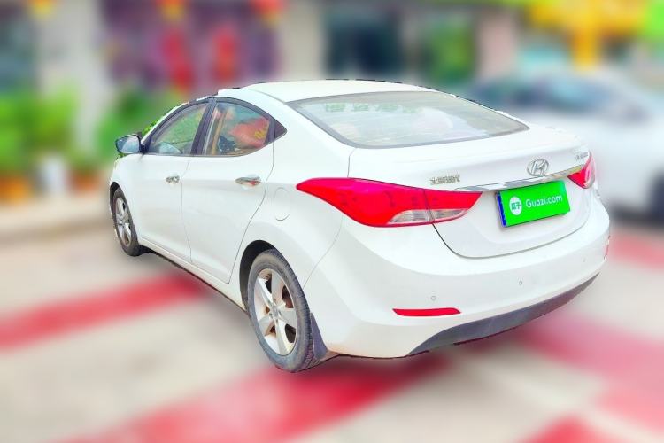 Used Hyundai Elantra (5th Generation / Langdong) 2012 1.6L Manual Leading Model Rear Left 45 Deg