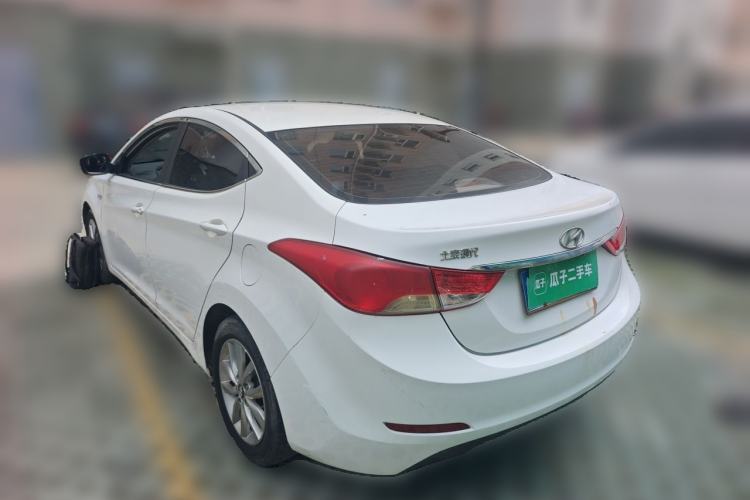 Used Hyundai Elantra (5th Generation / Langdong) 2012 1.6L Manual Fashion Edition Rear Left 45 Deg