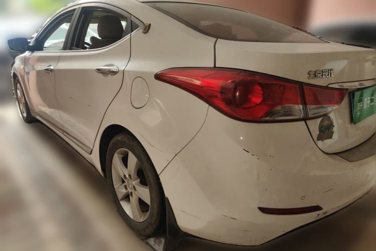 Used Hyundai Elantra (5th Generation / Langdong) 2012 1.6L Automatic Fashion Edition Rear Left 45 Deg