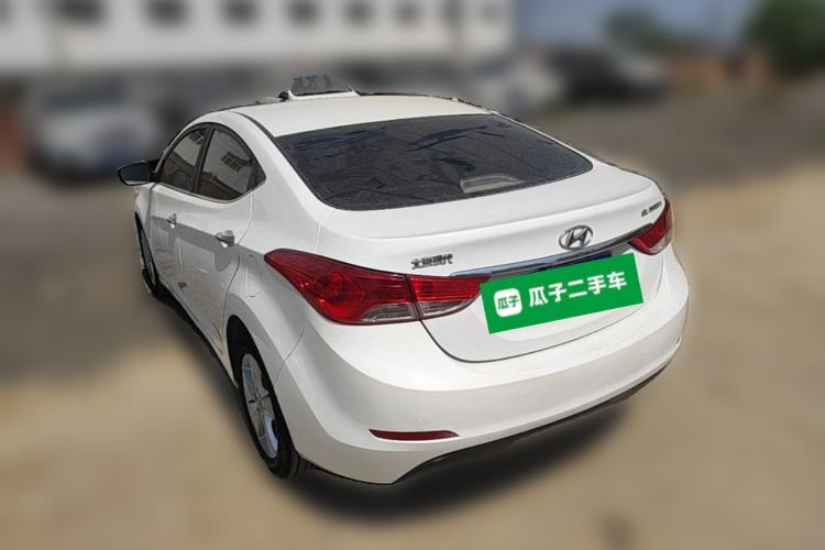 Used Hyundai Elantra (5th Generation / Langdong) 2012 1.6L Manual Leading Model Rear Left 45 Deg