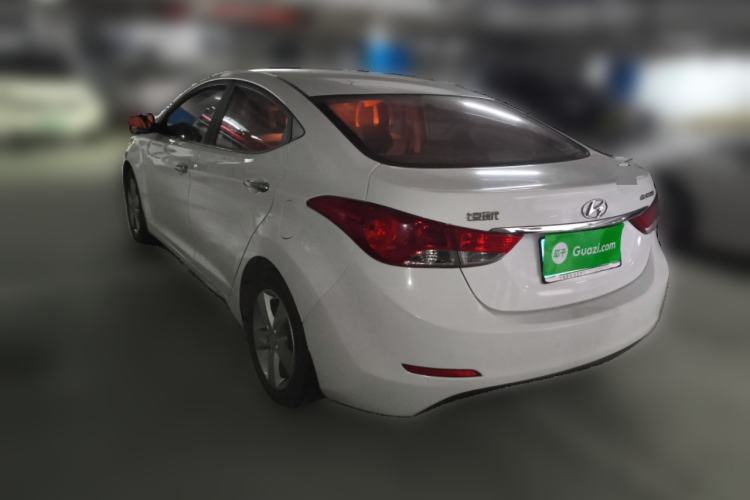 Used Hyundai Elantra (5th Generation / Langdong) 2012 1.6L Manual Leading Model Rear Left 45 Deg