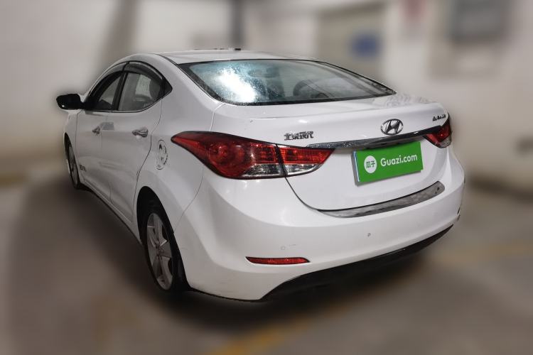 Used Hyundai Elantra (5th Generation / Langdong) 2012 1.6L Automatic Leading Model Rear Left 45 Deg