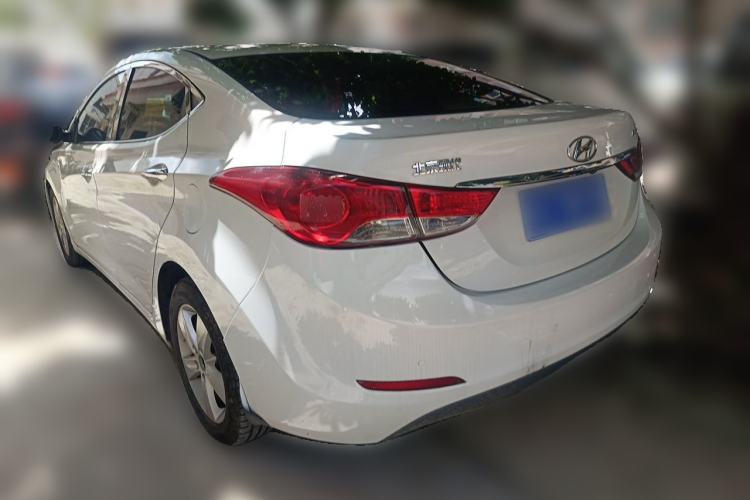 Used Hyundai Elantra (5th Generation / Langdong) 2012 1.6L Automatic Prestige Model Rear Left 45 Deg