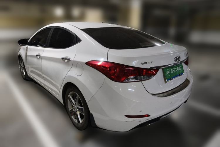 Used Hyundai Elantra (5th Generation / Langdong) 2012 1.6L Manual Leading Model Rear Left 45 Deg