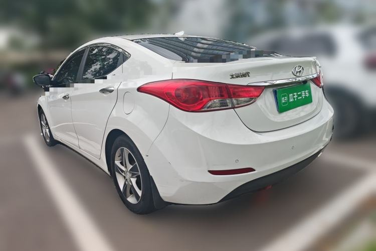 Used Hyundai Elantra (5th Generation / Langdong) 2012 1.6L Manual Leading Model Rear Left 45 Deg